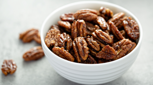 Healthy No-Sugar Candied Pecans